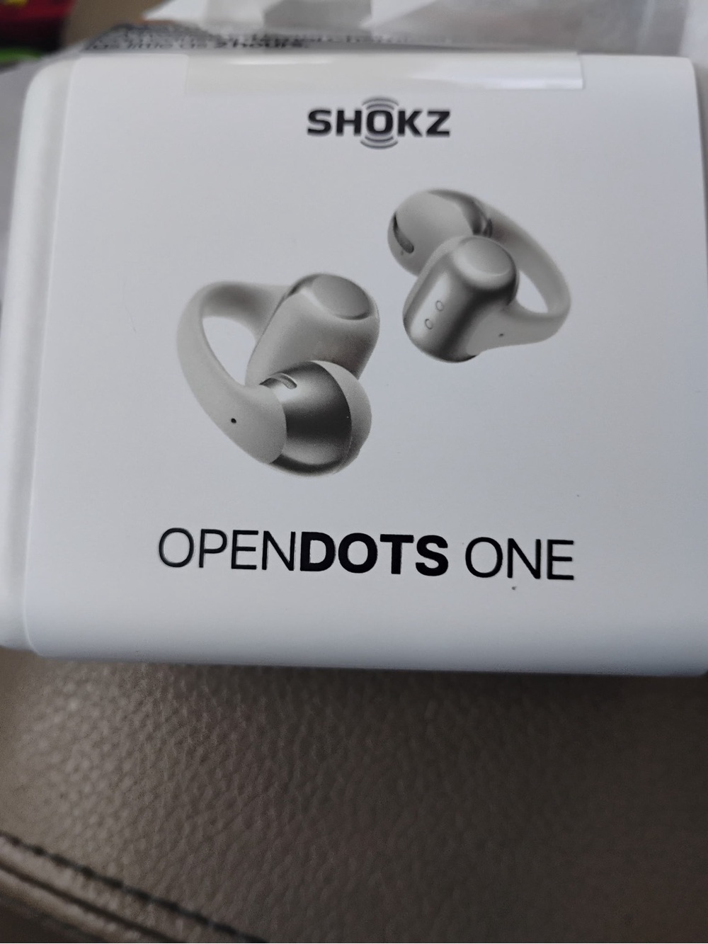 Shokz OpenDots One Earbud Headphones – White